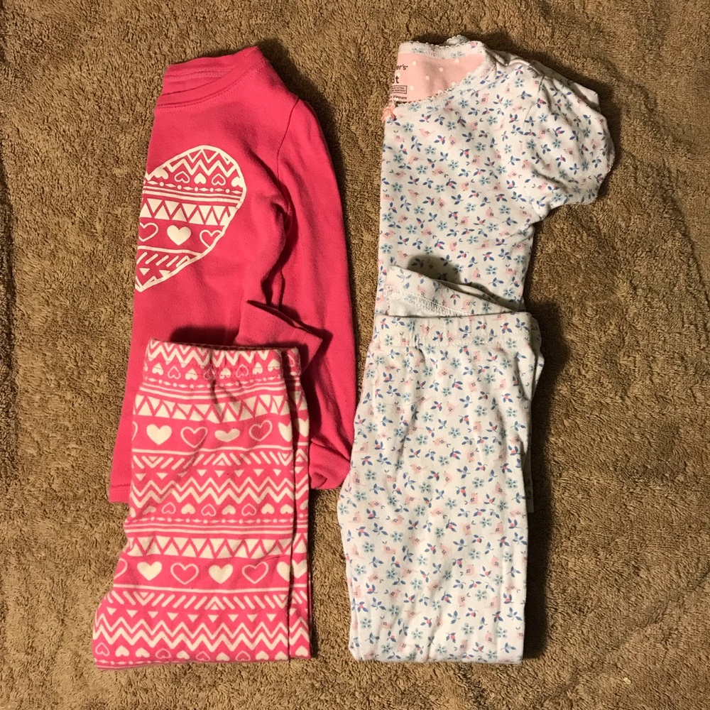 2 pairs 3T pajamas